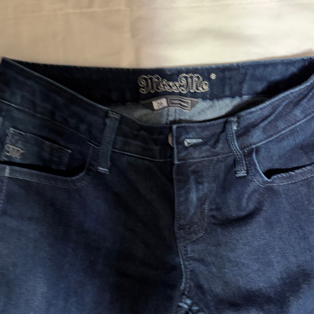 Miss Me Women's Deep Indigo Skinny Jeans - Picture 2 of 6